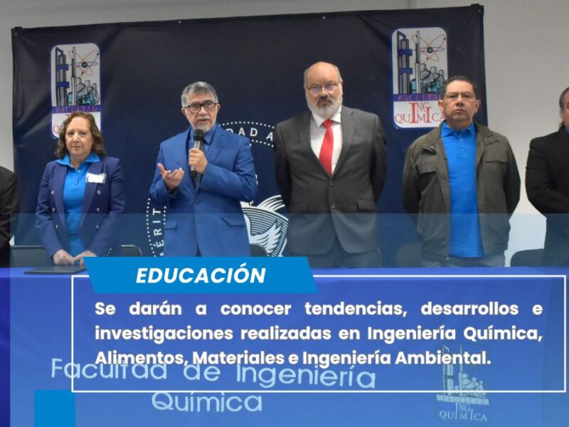 Inicia Quinto Congreso Internacional de Estudiantes de Posgrado en Ingeniería Química