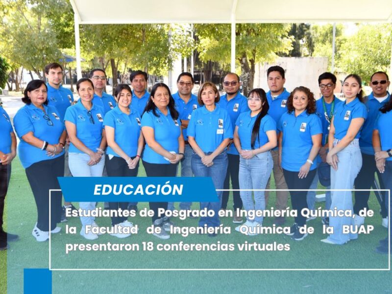 Finaliza Quinto Congreso Internacional de Estudiantes de Posgrado en Ingeniería Química