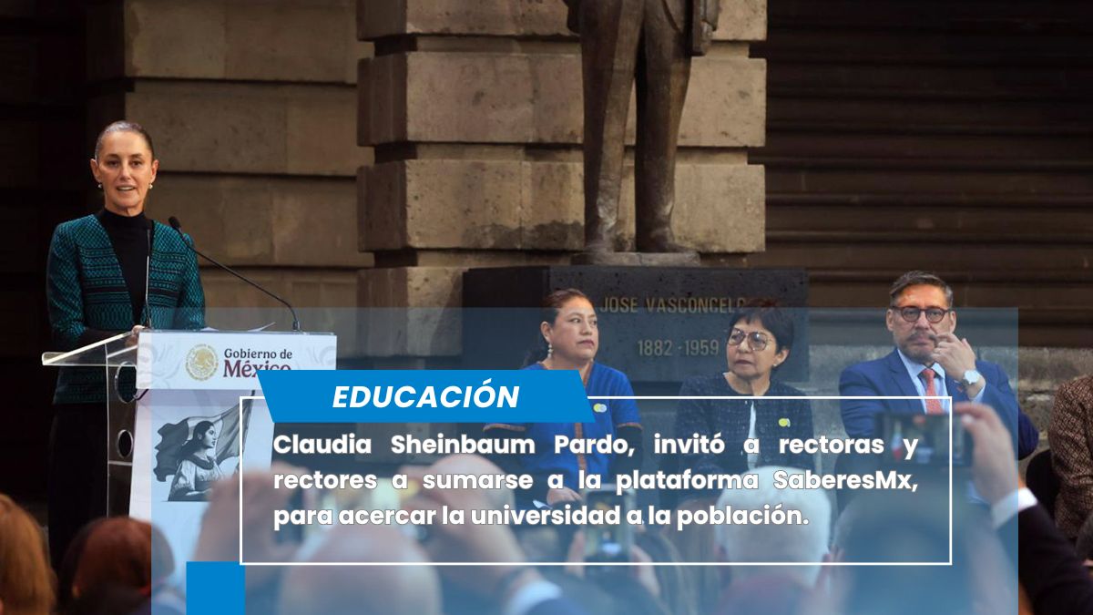 Convocada por la presidenta Claudia Sheinbaum, quien solicitó sumarse a SaberesMx