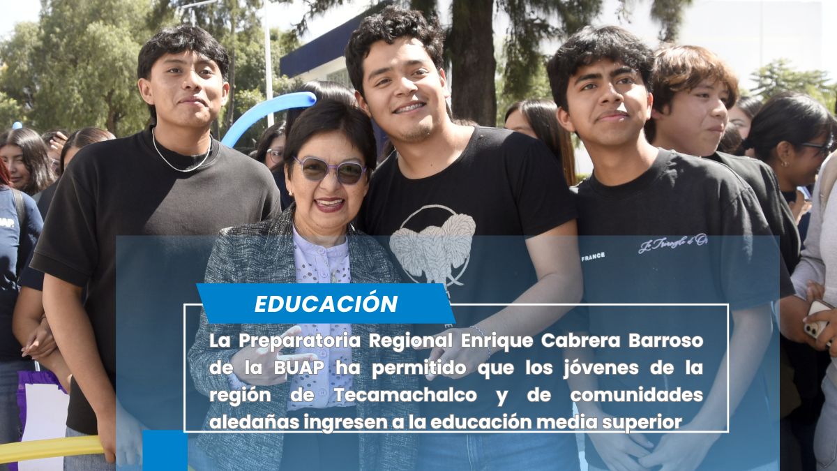 Preparatoria Regional Enrique Cabrera Barroso, un referente en educación media superior en la región de Tecamachalco