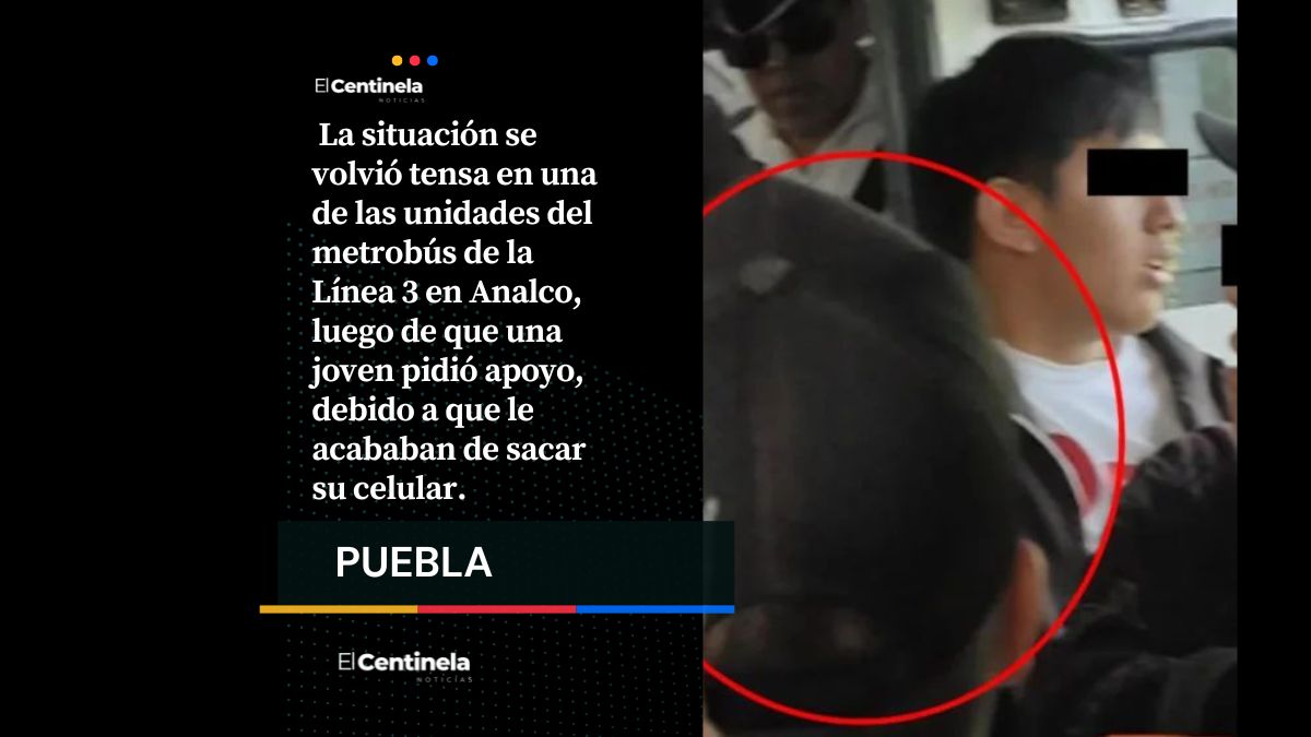 Otra banda de carteristas: roban celular a joven en Línea 3 de la RUTA en Analco