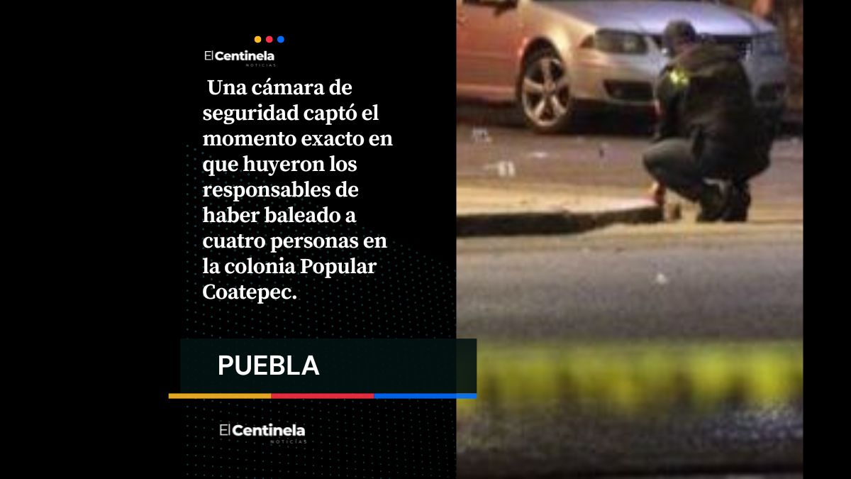 Así huyeron los sicarios tras balacera que dejó un muerto y tres heridos en Coatepec
