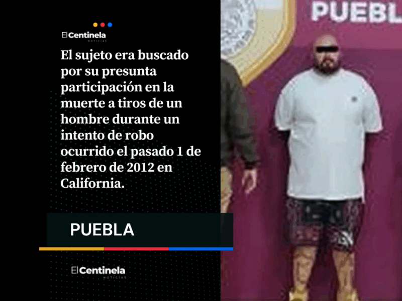 Vivía oculto en Puebla: cae uno de los criminales más buscados por el FBI