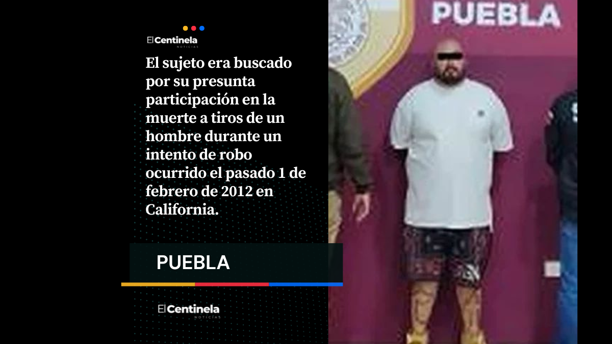 Vivía oculto en Puebla: cae uno de los criminales más buscados por el FBI