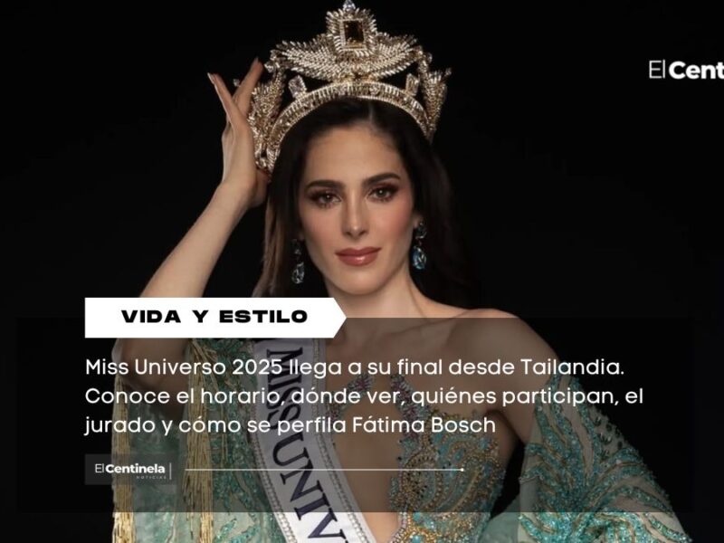 Final de Miss Universo: horario, transmisión y participación de Fátima Bosch en la gran gala