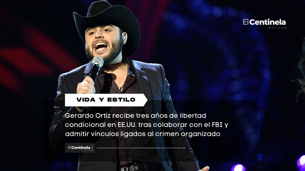 Gerardo Ortiz evita prisión: recibe tres años de libertad condicional tras colaborar con el FBI