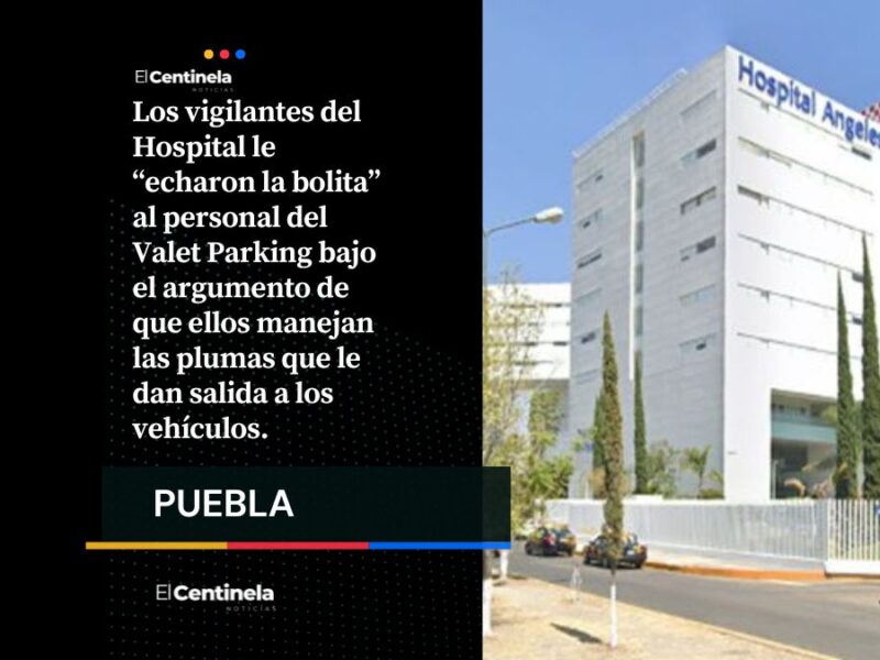 Le roban auto al valet parking del Hospital Ángeles y nadie se hace responsable: terrible falla de seguridad