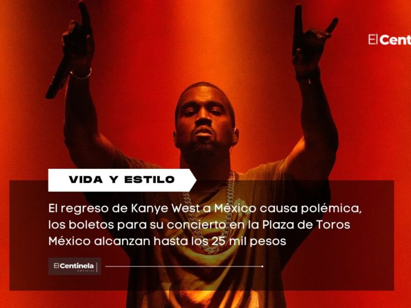 ¿Es lo menos? Boletos para Kanye West en la Plaza de Toros México alcanzan los 25 mil pesos