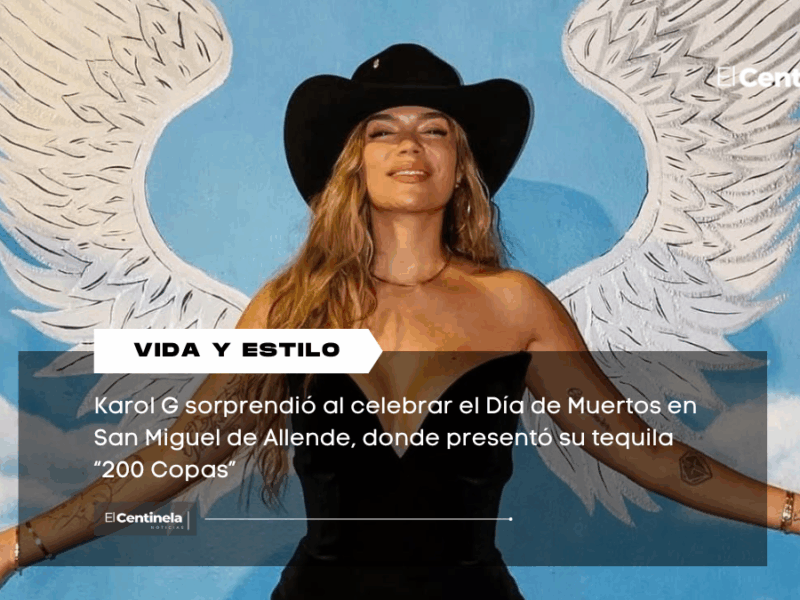 Karol G celebra el Día de Muertos en San Miguel de Allende y presenta su tequila “200 Copas”