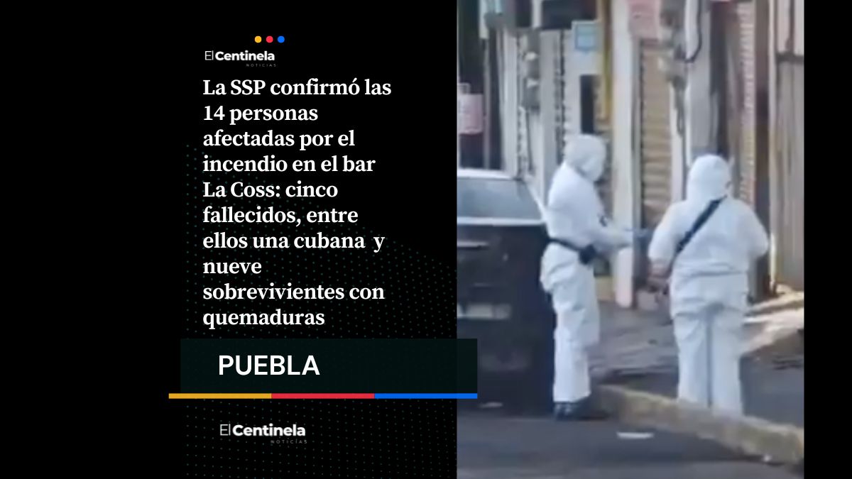 Confirman 14 víctimas del incendio en el bar La Coss, son cinco muertos y nueve lesionados