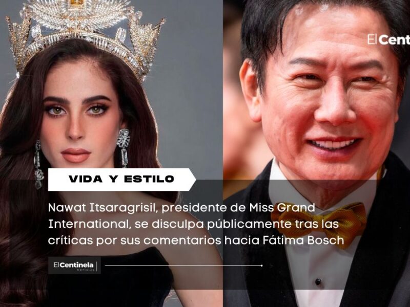 Nawat Itsaragrisil ofrece disculpa pública a Fátima Bosch tras polémica en Miss Universo