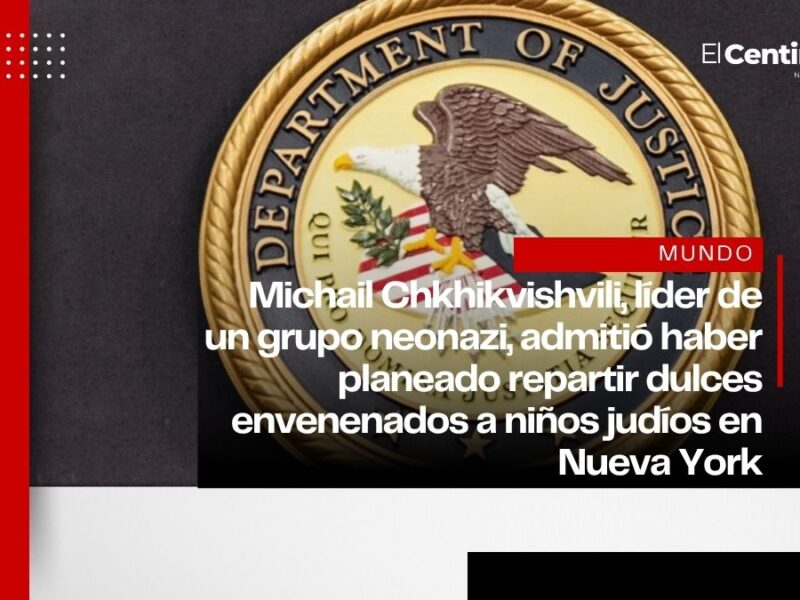 Neonazi confiesa plan para envenenar a niños judíos en Nueva York: enfrenta hasta 18 años de prisión