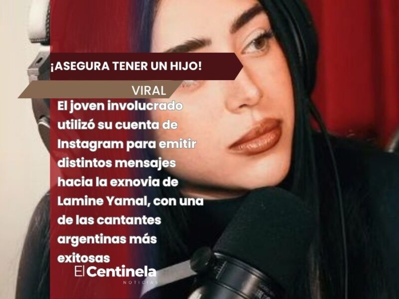 Joven asegura tener un hijo con la cantante Nicki Nicole, misma que lo ocultó durante muchos años