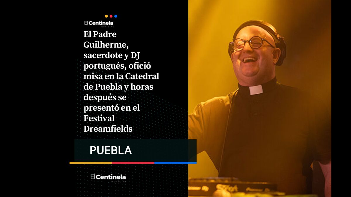 Padre Guilherme, el DJ más espiritual: sacerdote sorprende en Dreamfields México