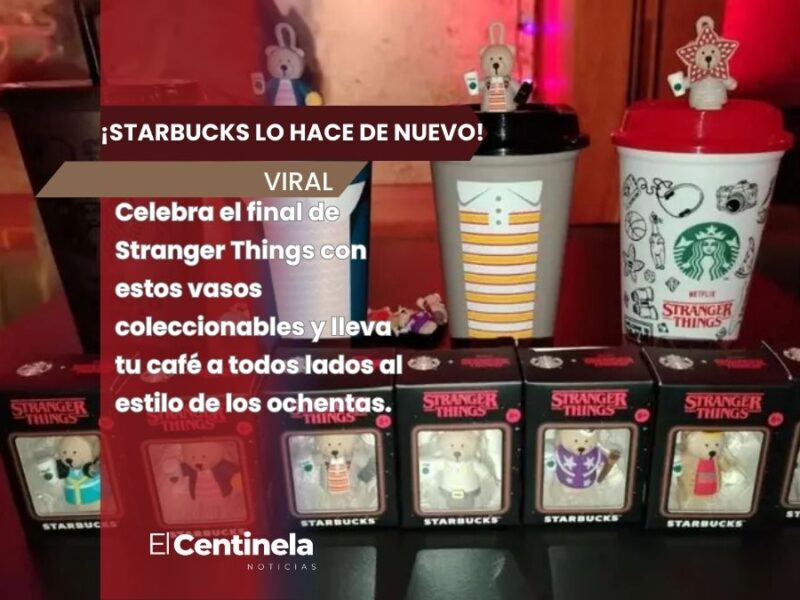 Vasos coleccionables de Stranger Things en Starbucks: cuándo comprarlos