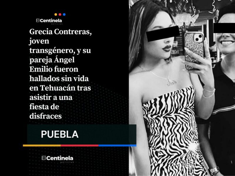 Encuentran sin vida a pareja LGBT+ desaparecida tras fiesta de disfraces en Tehuacán, colectivos denuncian revictimización