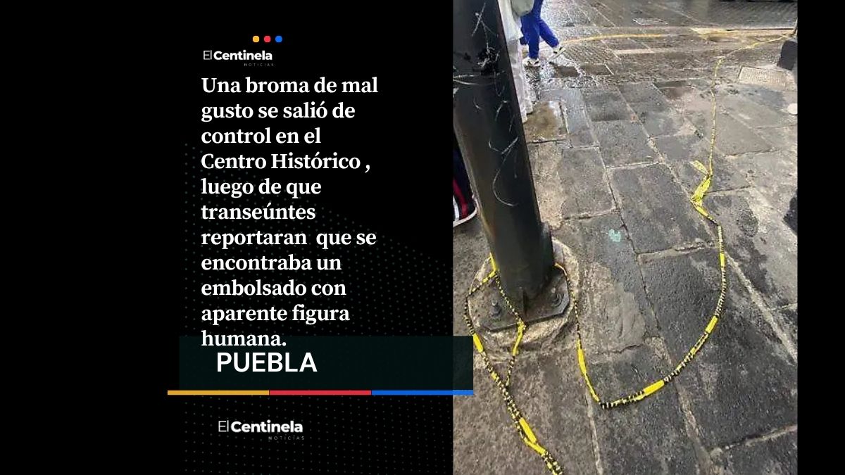 Otra broma de mal gusto: embolsado del Centro Histórico solo eran cajas envueltas en plástico