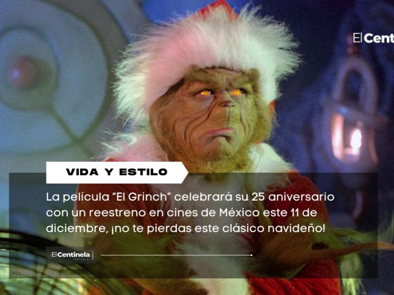 “El Grinch“ regresa a cines por su 25 aniversario: fecha oficial del reestreno navideño