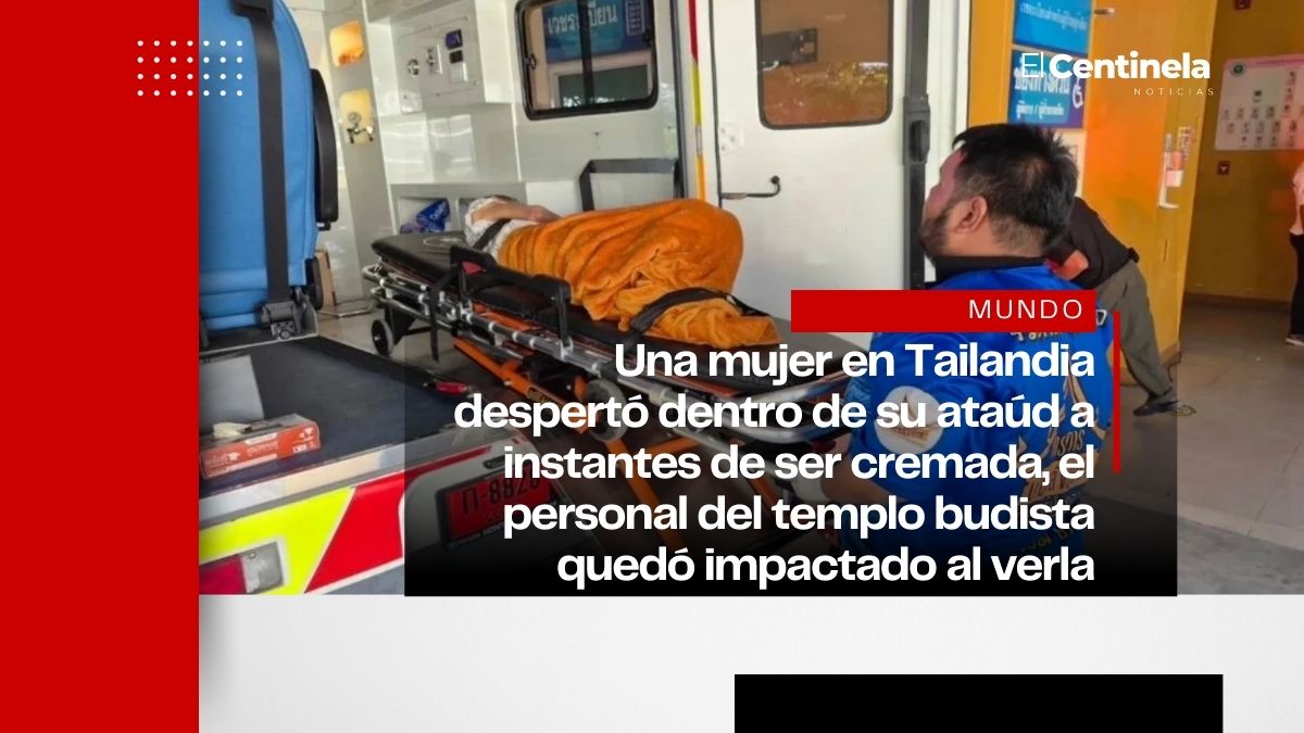 Mujer tailandesa despierta en su ataúd minutos antes de ser cremada y sorprende a todo un templo budista