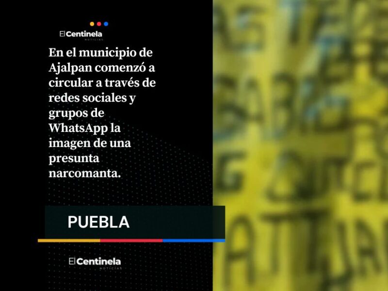 Mensaje amenazante siembra miedo en Ajalpan; grupo “JARCHS” apunta a presuntos delincuentes