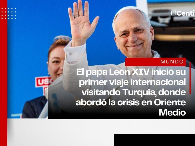 El papa León XIV inicia su primer viaje internacional en Turquía en medio de tensiones en Oriente Medio