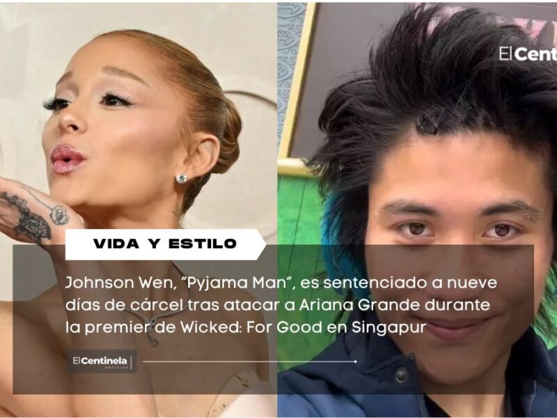Condenan a prisión a “Pyjama Man”, fan que atacó a Ariana Grande en la premier de Wicked: For Good