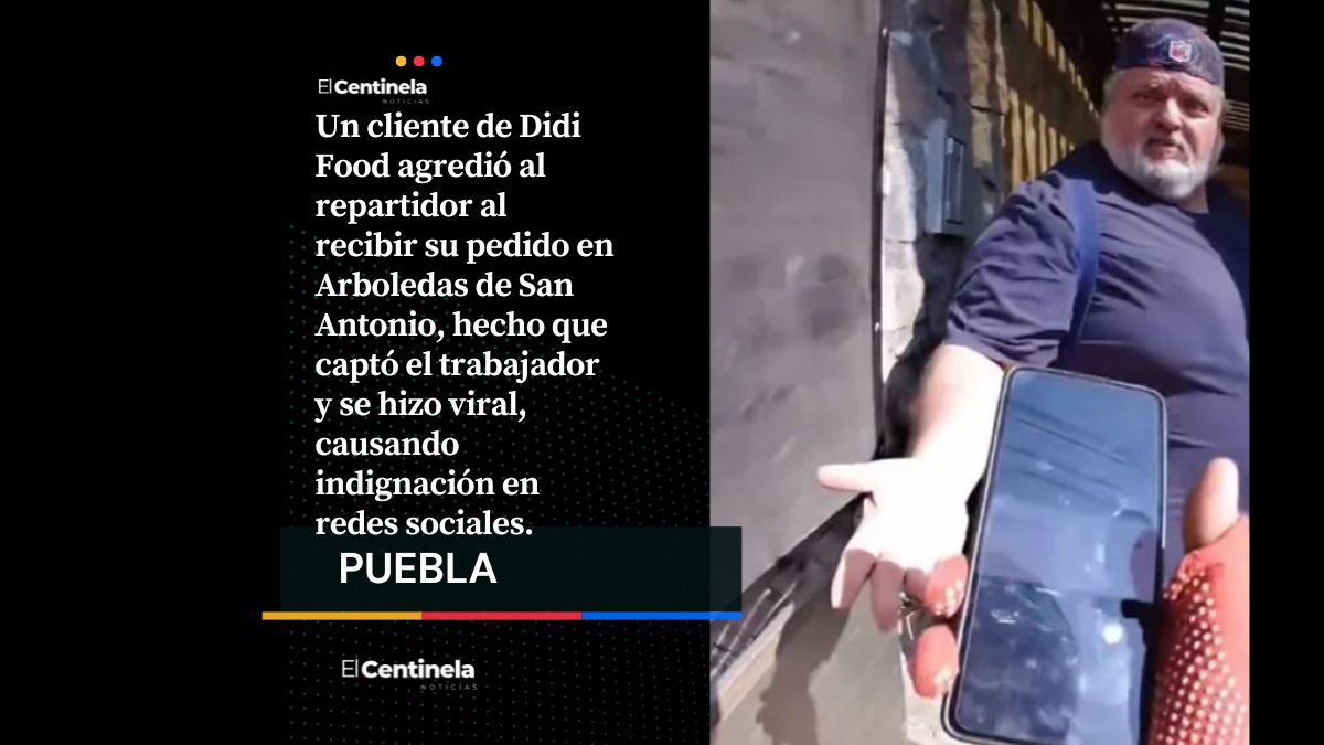Lord “Dame las cosas”: Repartidor de Didi es agredido por prepotente en Arboledas de San Antonio