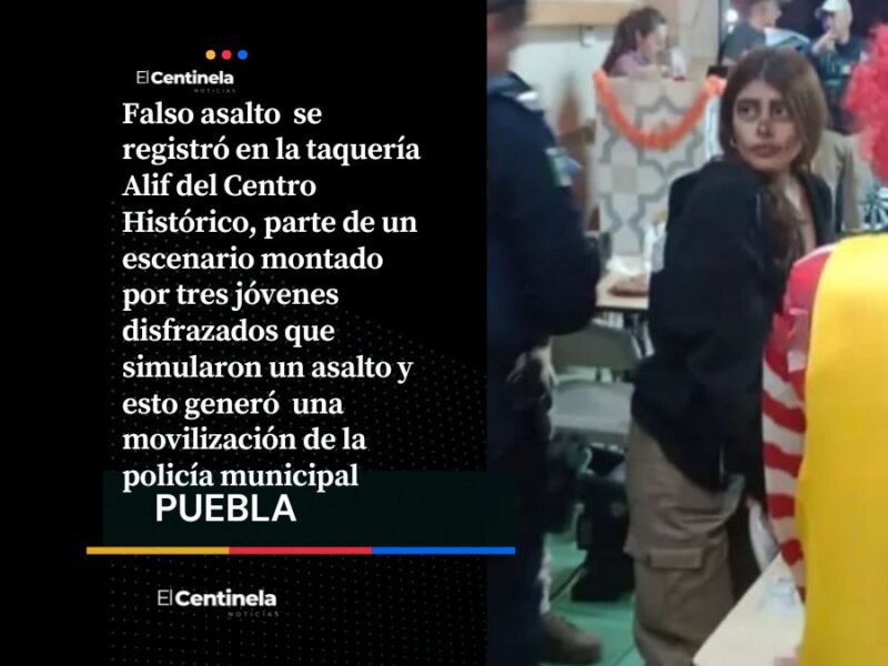 Chistositos fingen asalto a taquería Alif con armas fake para grabar un TitkTok