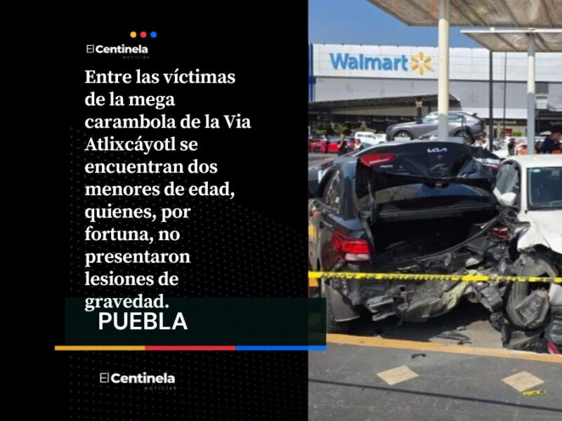 Ellos son los sobrevivientes de la megacarambola por arrancones en la Atlixcáyotl; dos son bebés