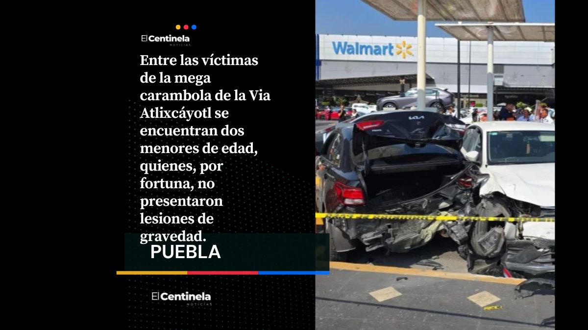 Ellos son los sobrevivientes de la megacarambola por arrancones en la Atlixcáyotl; dos son bebés