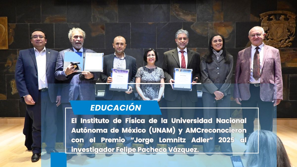 Gana investigador de la BUAP el Premio “Jorge Lomnitz Adler” 2025