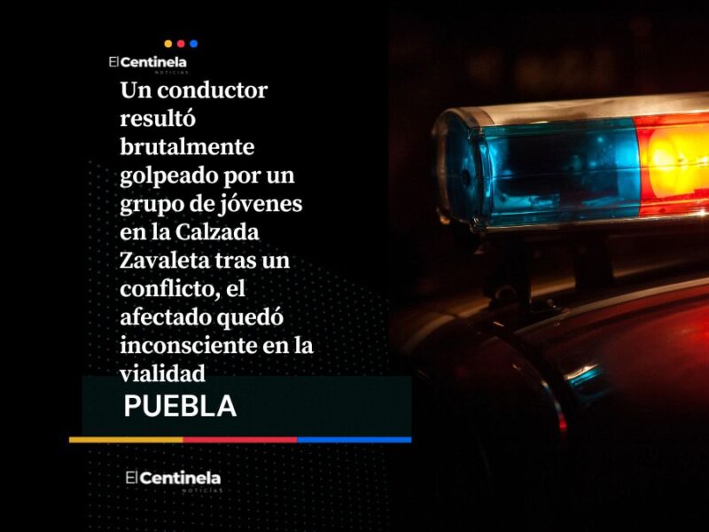 Conductor queda inconsciente tras golpiza de “montoneros” en la Calzada Zavaleta