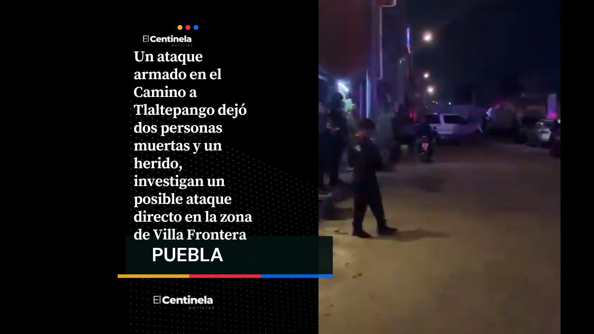 Dos ejecutados y un herido deja ataque armado en Camino a Tlaltepango