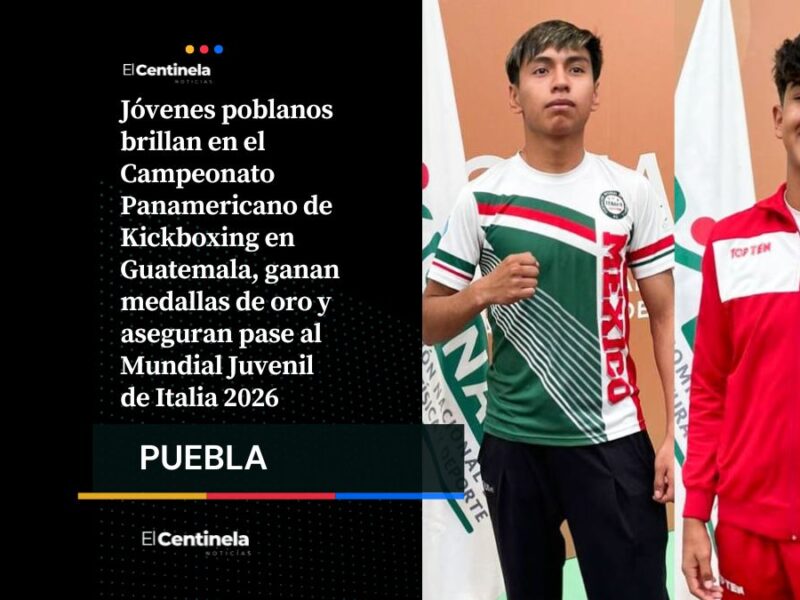 Poblanos hacen historia en el kickboxing: campeones en el Campeonato Panamericano