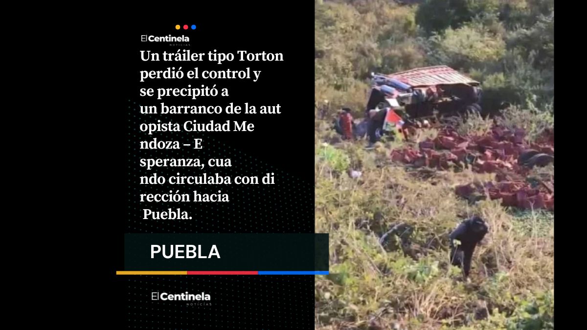 Tragedia en las Cumbres de Maltrata: tráiler cae a barranco