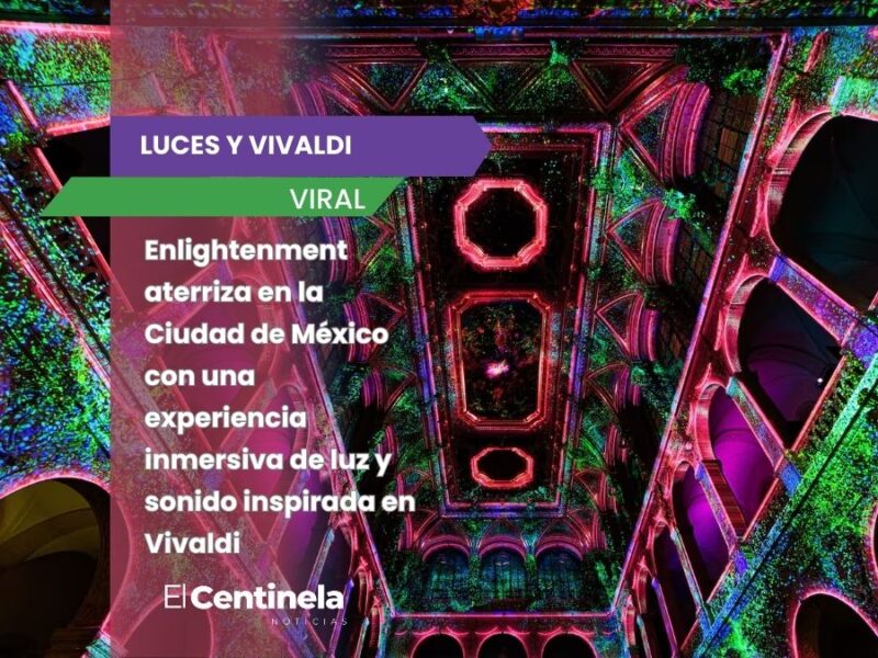 Conoce Enlightenment: la experiencia inmersiva de luz y sonido inspirada en Vivaldi