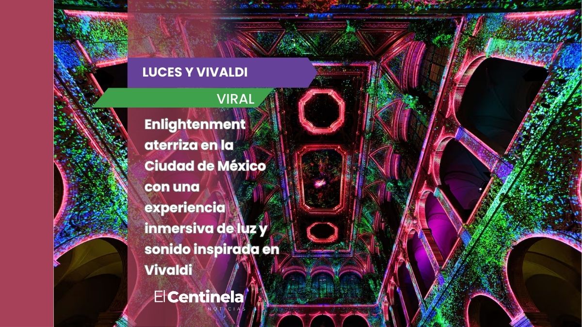 Conoce Enlightenment: la experiencia inmersiva de luz y sonido inspirada en Vivaldi