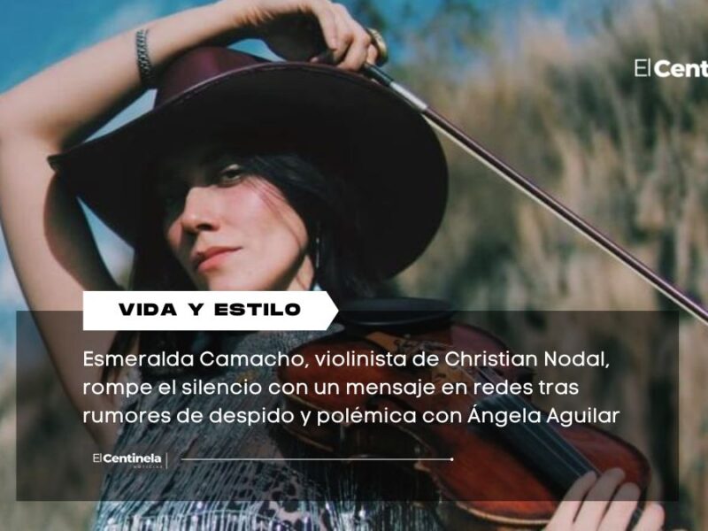 ¿Qué pasó? Tras rumores con Christian Nodal, Esmeralda Camacho comparte mensaje