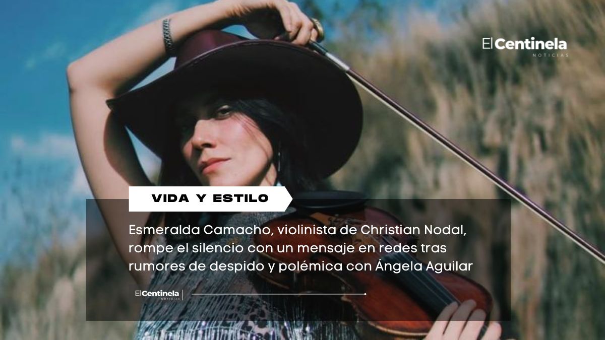 ¿Qué pasó? Tras rumores con Christian Nodal, Esmeralda Camacho comparte mensaje