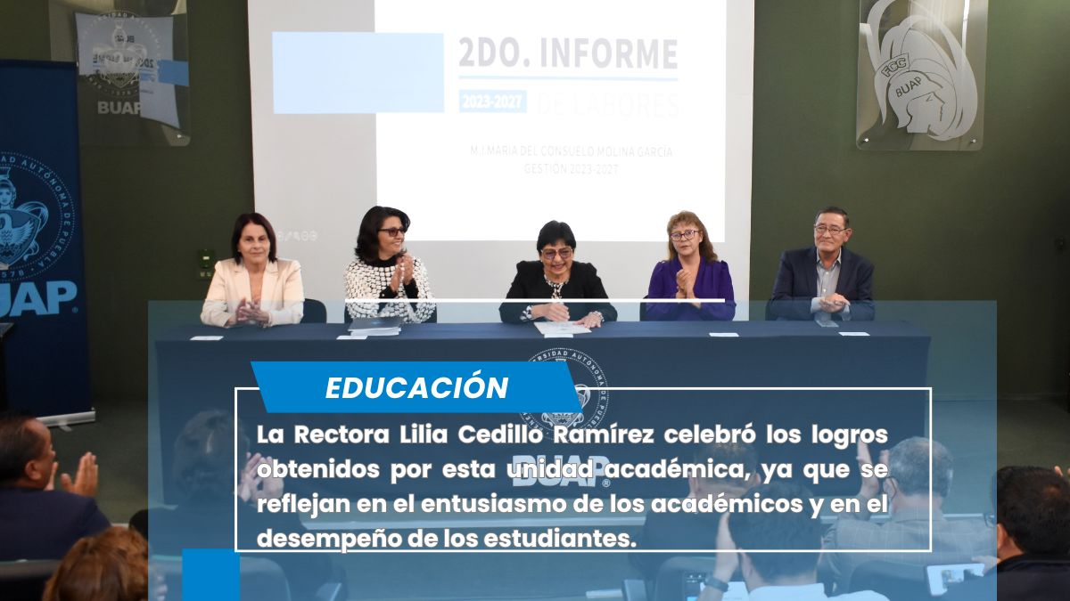 Reconoce Rectora Lilia Cedillo el impulso que dan docentes a estudiantes en la FCC