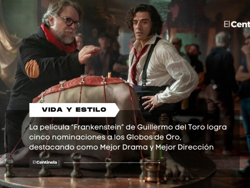 “Frankenstein” de Guillermo del Toro recibe 5 nominaciones a los Globos de Oro, incluyendo Mejor Película y Dirección