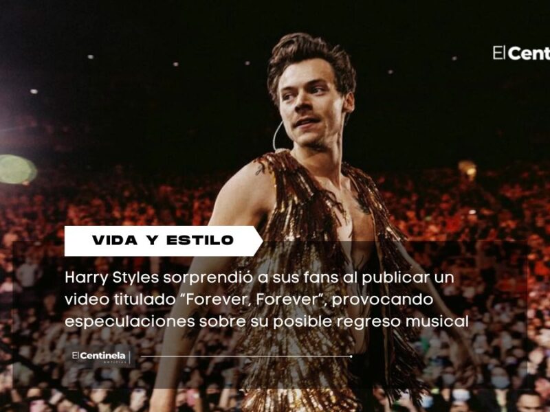 Harry Styles comparte video y desata rumores sobre su regreso a la música