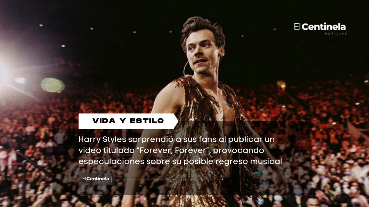 Harry Styles comparte video y desata rumores sobre su regreso a la música