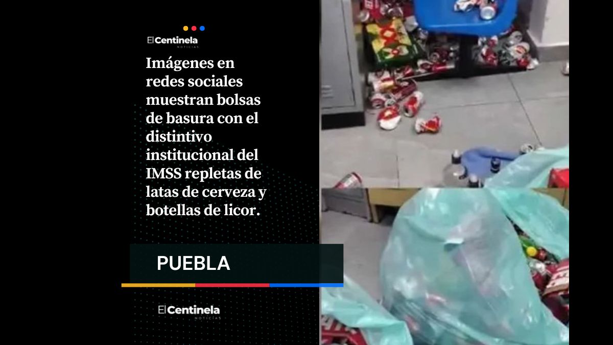 Otra más del IMSS La Margarita: trabajadores consumen alcohol en áreas internas del Hospital