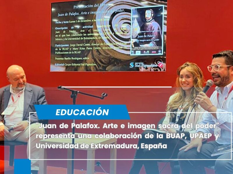 Presentan "Juan de Palafox. Arte e imagen sacra del poder" en la FIL de Guadalajara