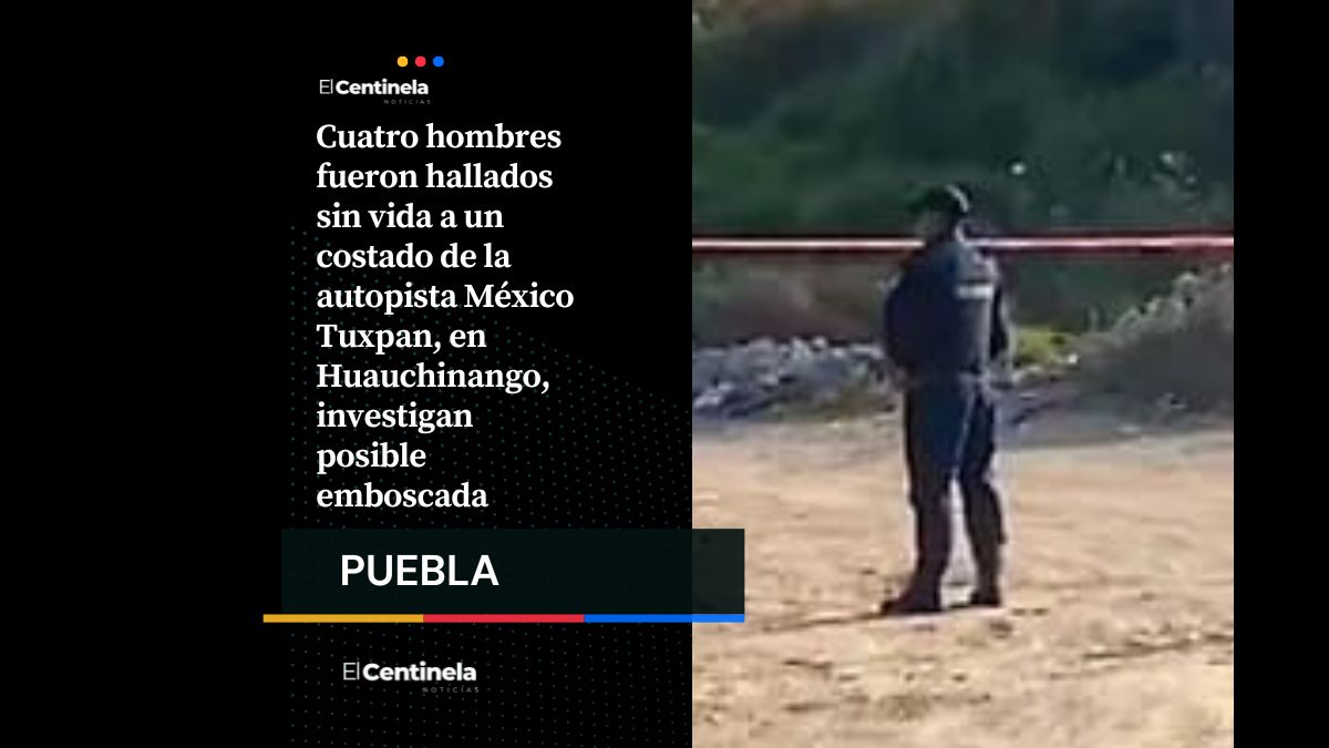 Localizan cuatro hombres ejecutados en la México Tuxpan durante Navidad