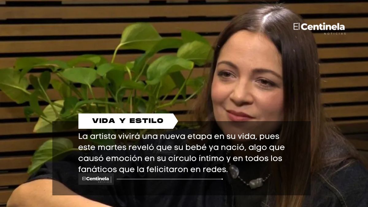 ¡Natalia Lafourcade ya es mamá! Anuncia el nacimiento de su bebé