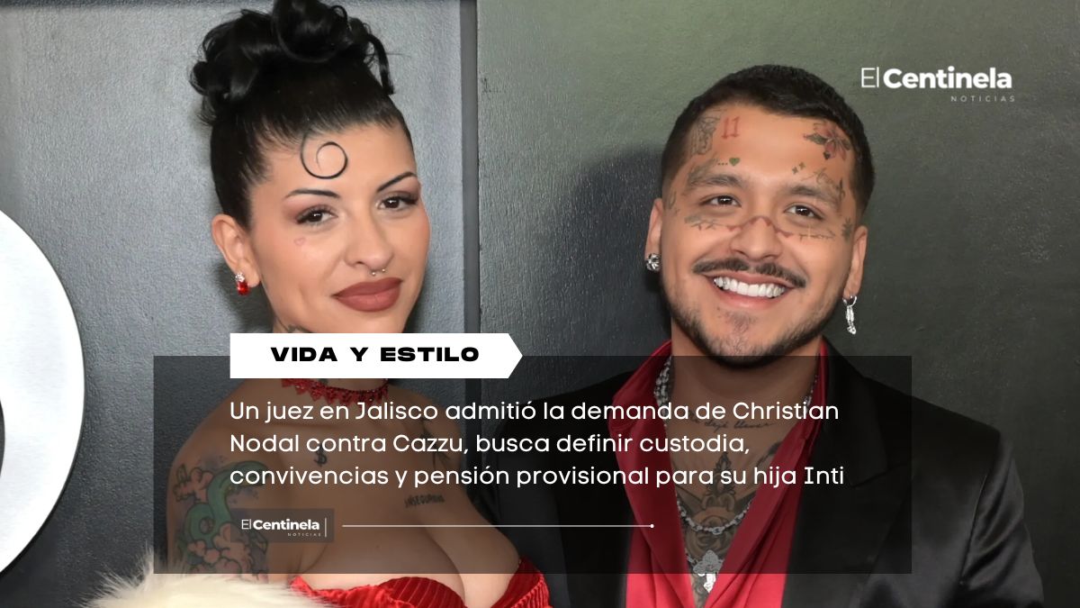 Demanda de Christian Nodal contra Cazzu sí fue admitida por juez en Jalisco: ¿qué busca?