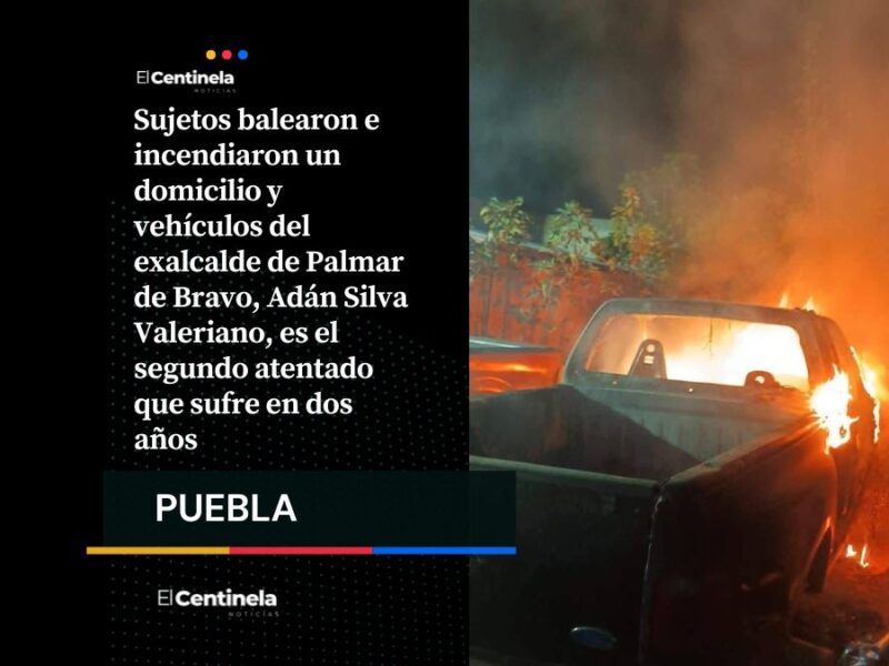 Triángulo Rojo bajo fuego: atacan y queman propiedades del exalcalde de Palmar de Bravo