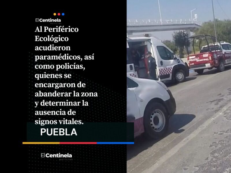 Motociclista choca vs trailero y muere en el Periférico Ecológico